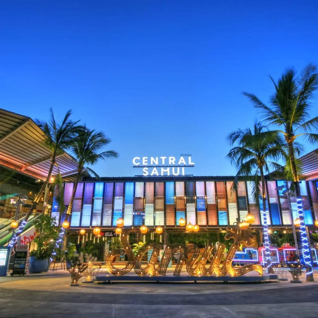 Central Festival Samui shopping mall near Malibu Resort & Beach Club, Koh Samui